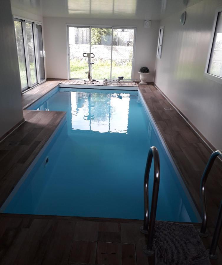 Ferienwohnung 2 Pieces Avec Acces Piscine Interieure Larmor-Plage Exterior foto
