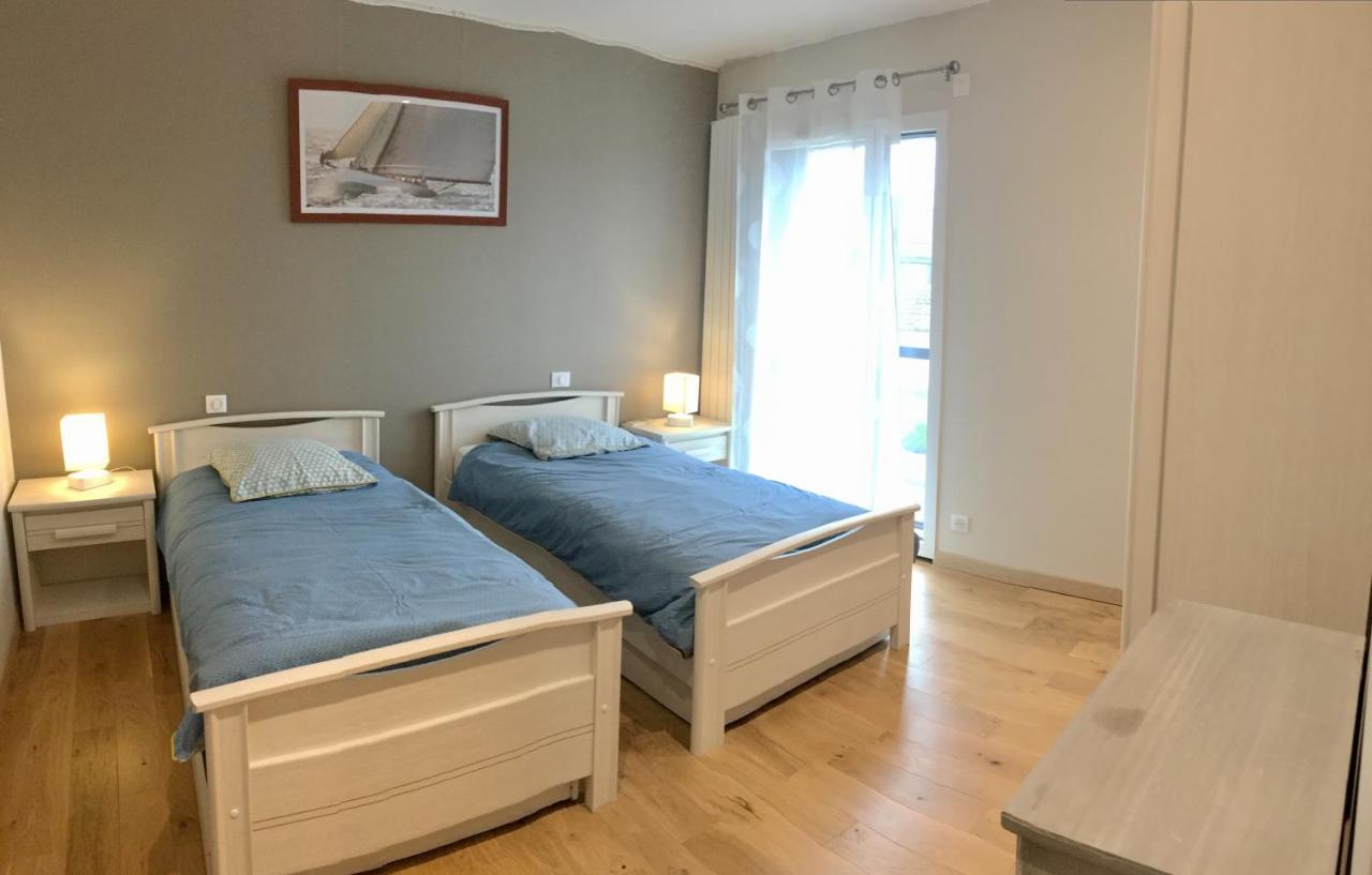 Ferienwohnung 2 Pieces Avec Acces Piscine Interieure Larmor-Plage Exterior foto